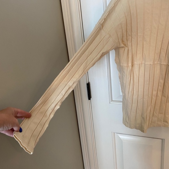 New! Free People We The Free In The Mix Ribbed Henley Pullover Top 33517 - Picture 6 of 11